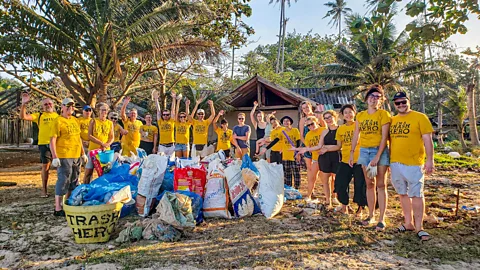 Trash Heroes Visitors can play their part by helping with Trash Hero's Saturday beach clean ups (Credit: Trash Heroes)